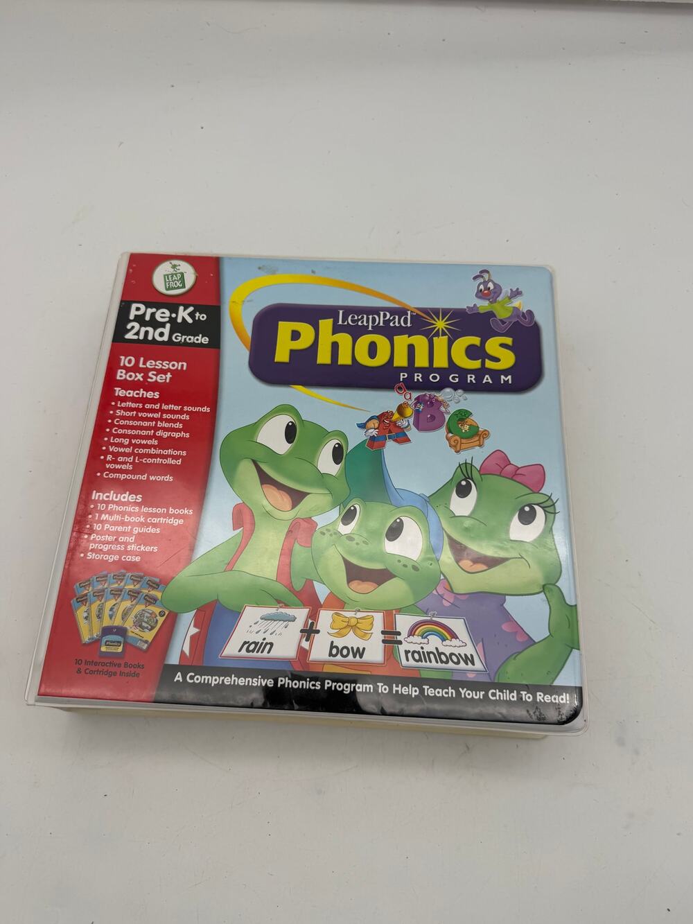 Vintage Leap Frog LeapPad Phonics 10Book Program Prek-2nd Grade
